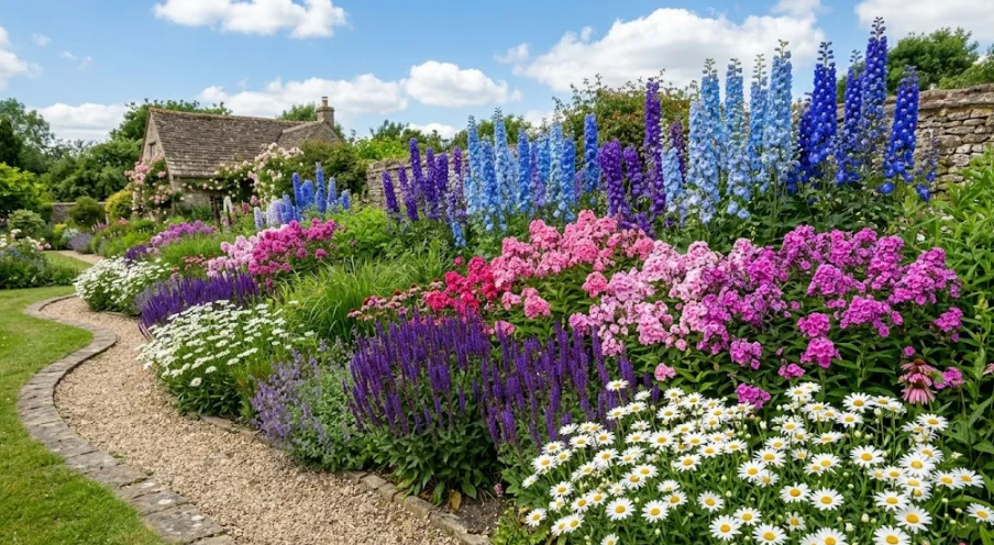 Perennial border plants