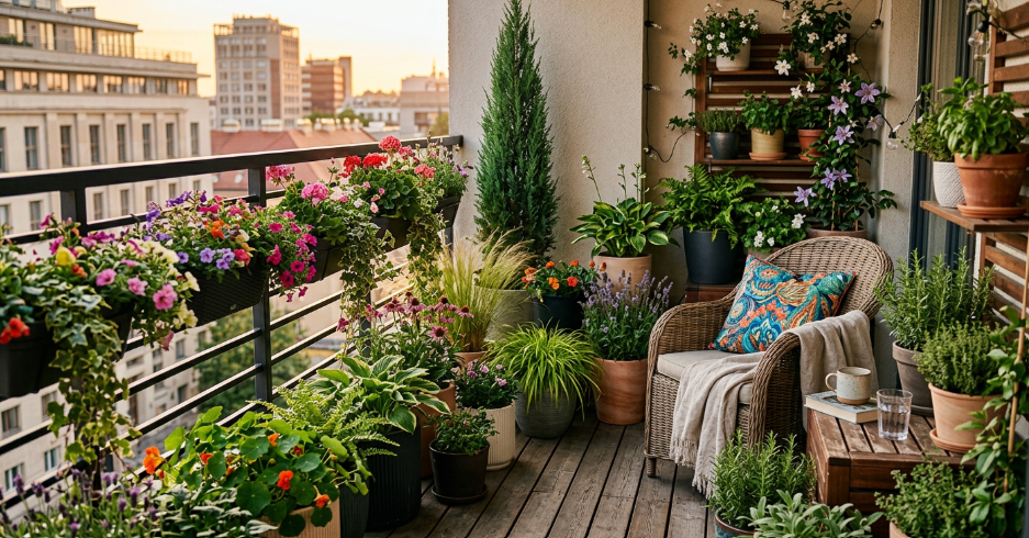 vertical garden ideas for balcony