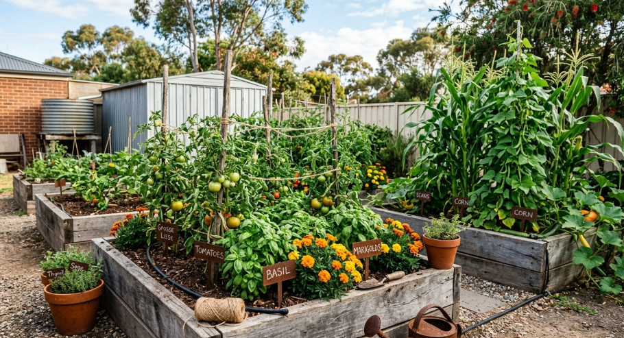 Vegetable Garden In Australia